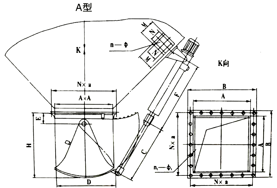 電液動(dòng)扇形閘門選型 電液動(dòng)扇形閘門選型